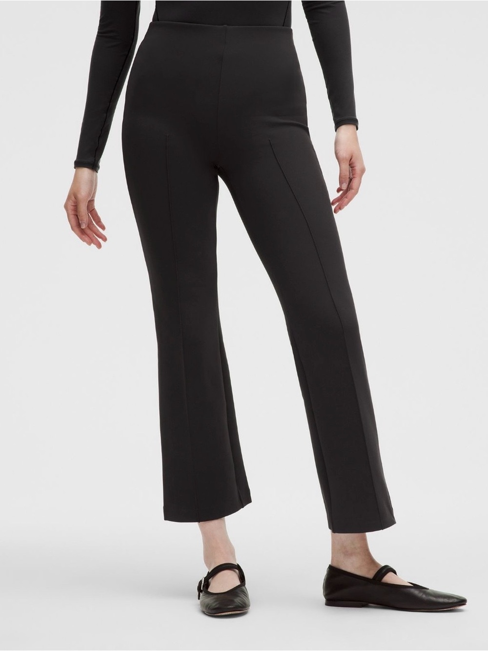 Lululemon stretch spacer high-rise pant Black Flare Ponte Pants